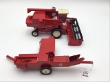 Lot of 2-1/16 Scale International Farm Toys