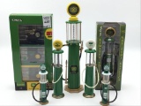 Lot of 7 John Deere & Cities Service Gas
