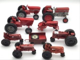 Group of Toy Tractors Including 1/16 Scale