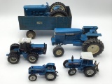 Group of Various Scale Ford Tractors & Lg.