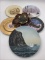 Lot of 7 Various Plates Including Lg. Villeroy