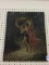 Un-Framed Old Painting of Boy & Girl