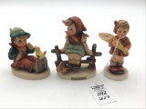 Lot of 3 Goebel Hummel Germany FIgurines