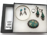 Sm. Collection of Ladies Sterling Silver Jewelry