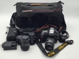 Nikon D-800 Digital Camera w/ Various Lenses,