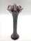 Fenton 14 1/2 In Tall Blue Carinval Glass Spear