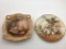 Lot of 2 Hand Painted PIeces Including Royal