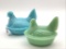 Lot of 2 Vintage  Chicken on the Nests Including