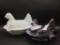 Lot of 2 Chicken on the Nests Including