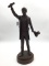 Lg. 24 Inch Tall Bronze Abe Lincoln Statue