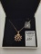 Swarovski Crystal Snowflake Star Necklace