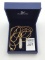 Swarovski Pave Gold Tone Crystal Necklace