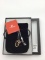 Swarovski Crystal Necklace Pendant w. Black