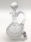 Heavy Vintage Glass Cruet w/ Stopper