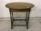 Antique Oval One Drawer Side Table