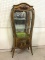 Ornate European Glass Door Display Cabinet w/