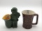 Lot of 2 Pottery Pieces Including Hamms