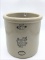 5 Gal Crock Front Marked Western Stoneware Co.