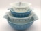 Vintage Pyrex Set of 4 Cinderella Mixing Bowls-