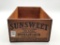 Wood Adv. Box-Sun sweet Prunes-San Jose, CA