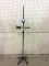 Lightening Globe Stand w/ Weather Vain Arrow