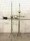 Lot of 2 Lightening Globe Stands w/ Metal