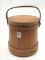 Primitive Sugar Bucket w/ Lid & Handle