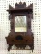 Wall Hanging Victorian Comb Box w Towel