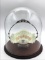 Victorian Brides Basket w/ Lg. Glass Dome