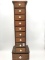 Sm. Primitive 10 Drawer Cabinet