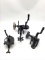 Lot of 3 Antique Hand Crank Bench Mount Grinders