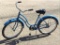 Unknown Vintage Bicycle-Re-Painted Blue