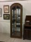 Very Nice Tall Narrow Glass Door Lighted