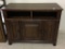 Wood Media Cabinet (32 Inches Tall X 42 X 20)