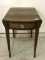 Ethan Allen One Drawer Drop Leaf Lamp or Side