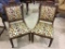 Lot of 2 Victorian Floral Upholstered Parlor