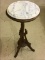 Antique Pedestal Round Top Fern Stand w