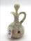 Northwood Custard Glass Handled Cruet w/ Stopper