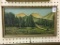 Sm, Framed Mountain Landscape on Board