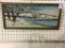Sm. Framed Winter Landscape Painting on