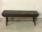 Brown Paint Wash Stand Bench