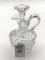 SIgned Libbey Brilliant Cut Glass Cruet w/ Stopper