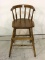 Child's Wood Primitive Youth Chair