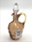 Vintage Gold Topaz Opalescent Handled Cruet