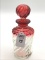 Baccarat Amberina Raspberry Swirl Antique Perfume