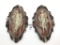 Pair of Incolay Stone Nude Women Hanging Wall