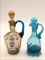 Lot of 2 Vintage Glass Cruets Including