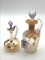 Lot of 2 Vintage Vinegar Cruets Including
