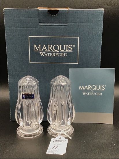 Marquis Waterford Salt & Pepper Shakers