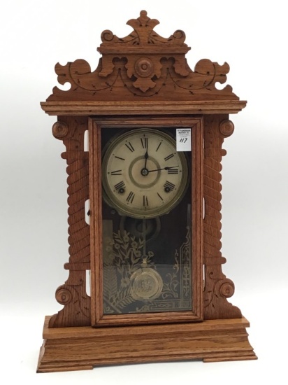 Antique Keywind Seth Thomas Kitchen Clock